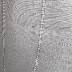 Cleanwindow White Curtain Panels - Two (2) - 62” long